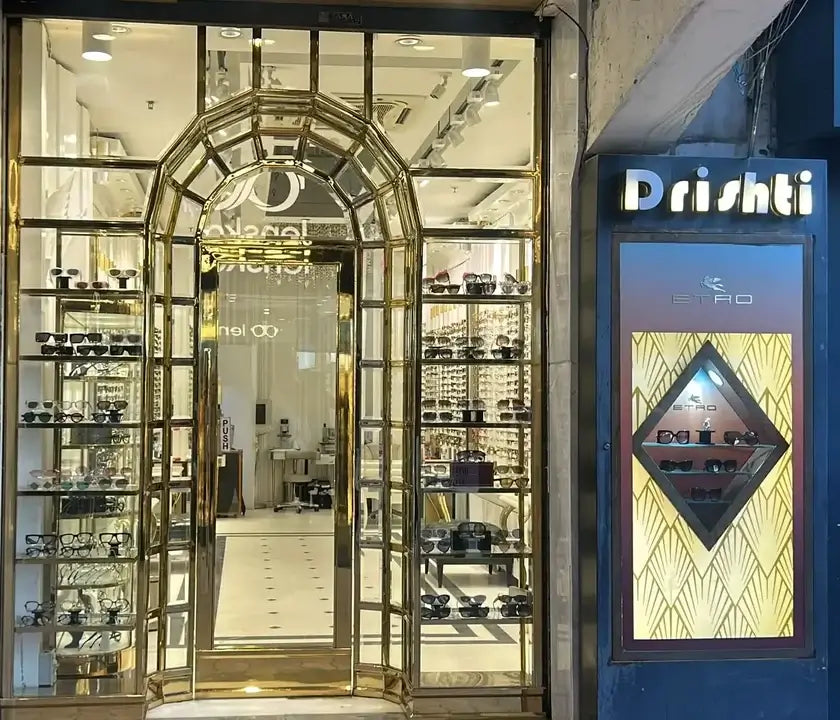 Drishti eyewear SG-051, Galleria Market Gurugram – premium optical and sunglasses collection