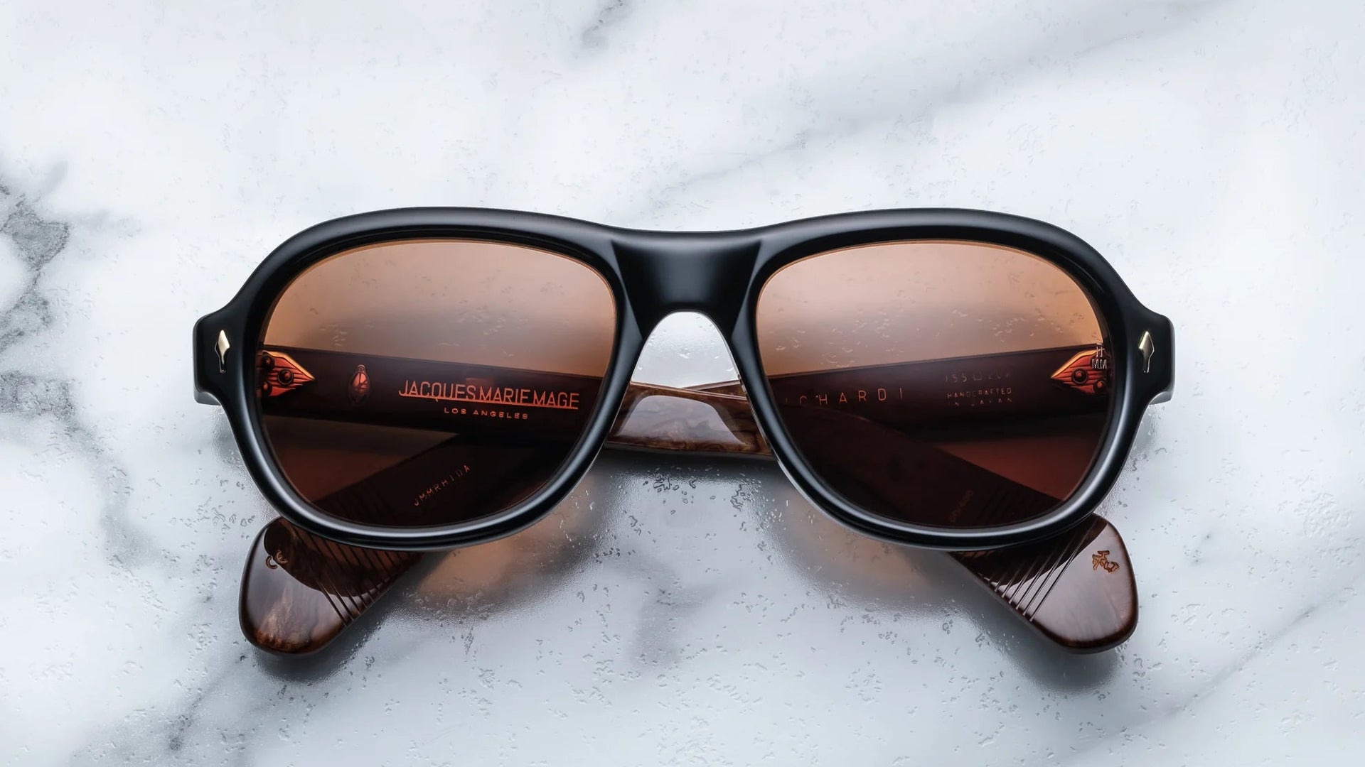 Jacques Marie Mage Richard Noir X Sunglasses – Modern Aviator