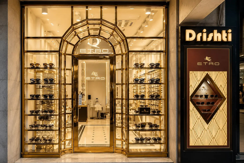 Drishti eyewear SG-051, Galleria Market Gurugram – premium optical and sunglasses collection